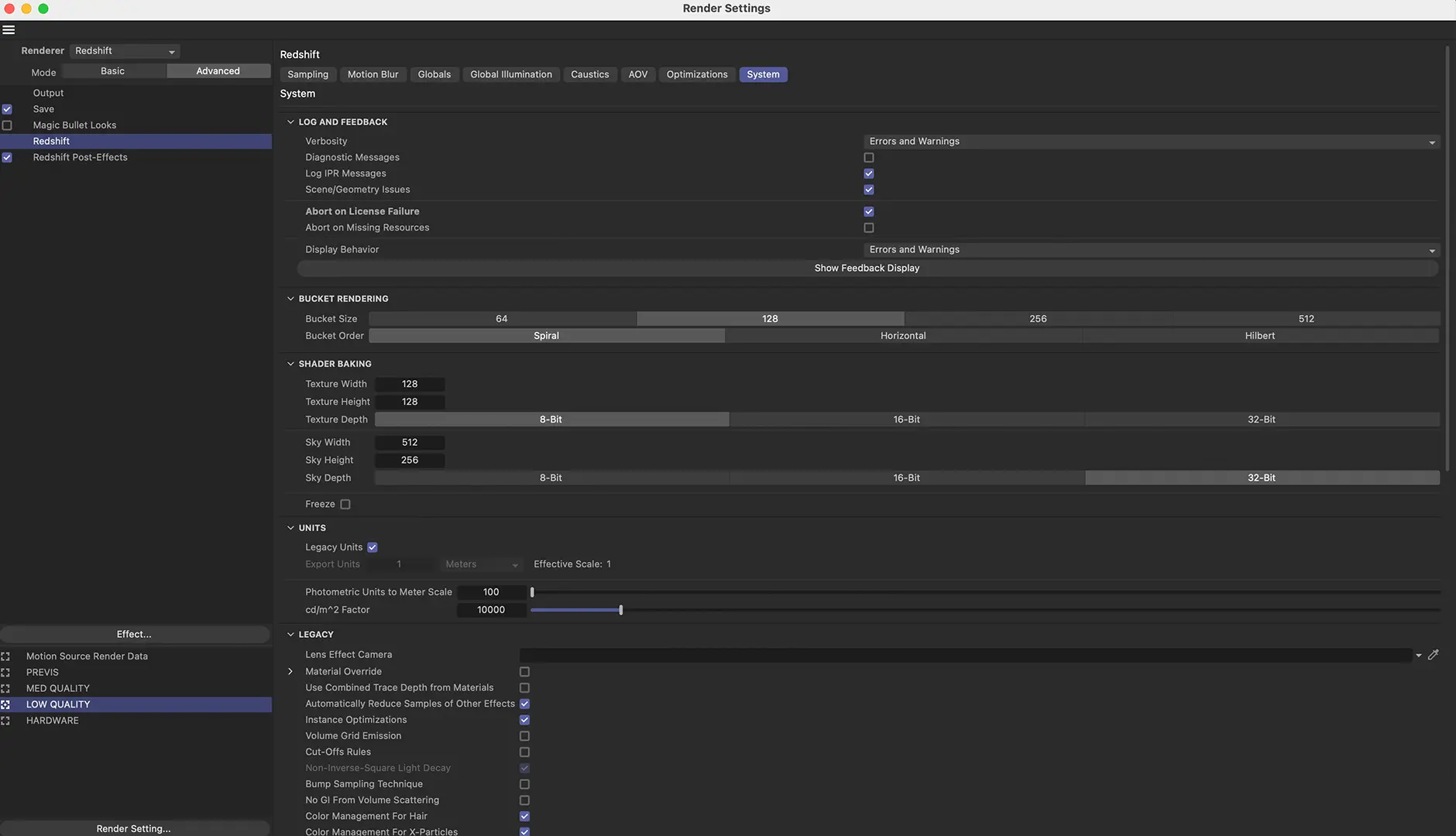 9. Use Correct Render Settings